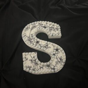 Decorative Any Letter Room/House Decore with your Choice of Design Cloth